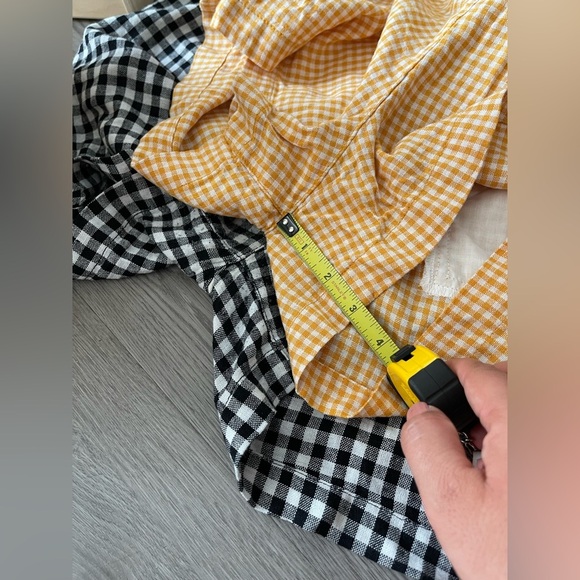 Old navy gingham linen blend shorts bundle - Picture 5 of 8